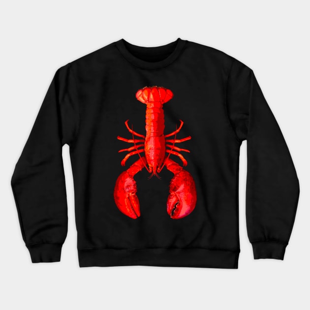 Lobster Crewneck Sweatshirt by lightidea